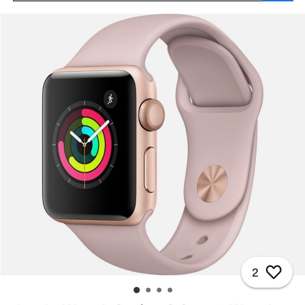 Apple Smartwatch in Rose Gold 3 Series